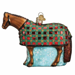 Snowflake Horse Glass Ornament -Country Christmas Loft Shop kz0buzqd2jbvyls8uo8c