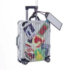 Kurt Adler Travel Luggage Ornament