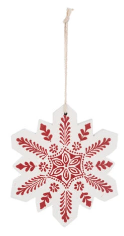 Hand Painted Snowflake Ornament - -Country Christmas Loft Shop l2o7og9fzt370om4hnxo