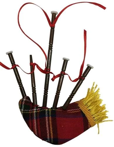 Bag Pipe Ornament - 5.5" 1 Bag Pipe Ornament - 5.5"