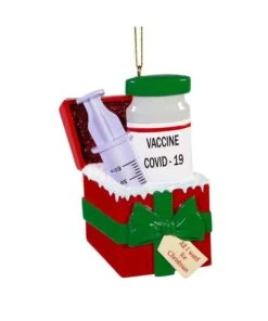 Kurt Adler Covid-19 Gift Box - Ornament