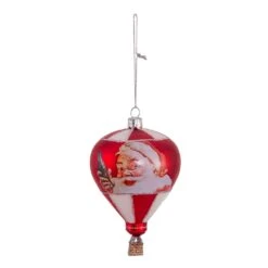 Kurt Adler Coca-Cola Glass Hot Air Balloon Ornament -Country Christmas Loft Shop lbfizpabs2zmoeyudpuu