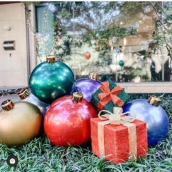 Holiball Inflatable Ornament - 30" - 6 Holiball Inflatable Ornament - 30" - -Country Christmas Loft Shop lc3p2wsmjm0xdm94tdvw