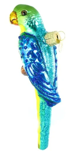 Parakeet Glass Ornament -Country Christmas Loft Shop ljfnoksw9balpwgrd8vg