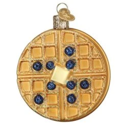 Waffle Glass Ornament 6 Waffle Glass Ornament -Country Christmas Loft Shop lyk9okyx1pywzzhoai86