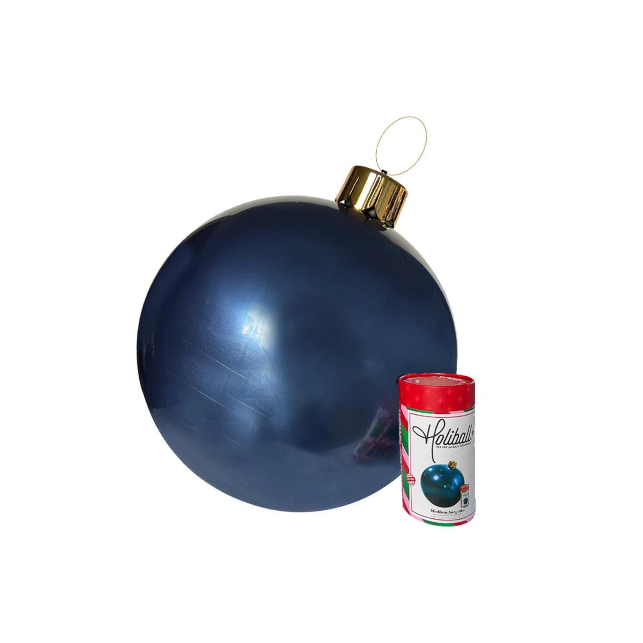 Holiball Inflatable Ornament - 18" - 1 Holiball Inflatable Ornament - 18" -