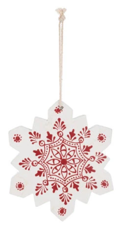 Hand Painted Snowflake Ornament - -Country Christmas Loft Shop mhbqsyw49fqvfzche1ja