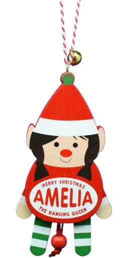 Dancing Wooden Ornament (A - D) - -Country Christmas Loft Shop mkbatptasa0jtl9xz5mz