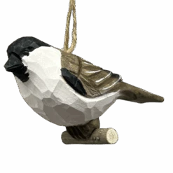 Chickadee 3D Wooden Ornament