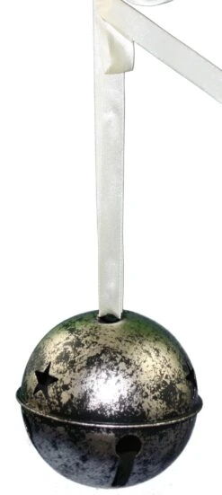 Metal Jingle Bell - Silver Large