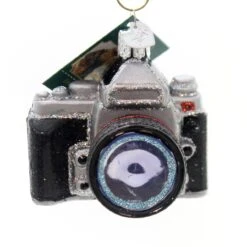Camera Glass Ornament -Country Christmas Loft Shop mpmuhur7bb90bpazokrv