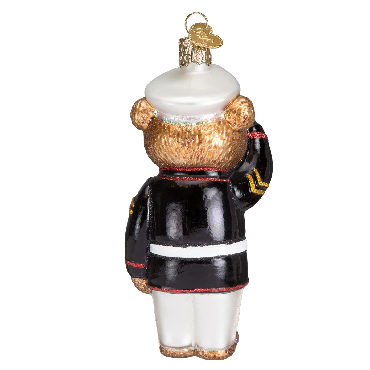 Old World Christmas Marine Bear Glass Blown Ornament 2 Old World Christmas Marine Bear Glass Blown Ornament - Image 2