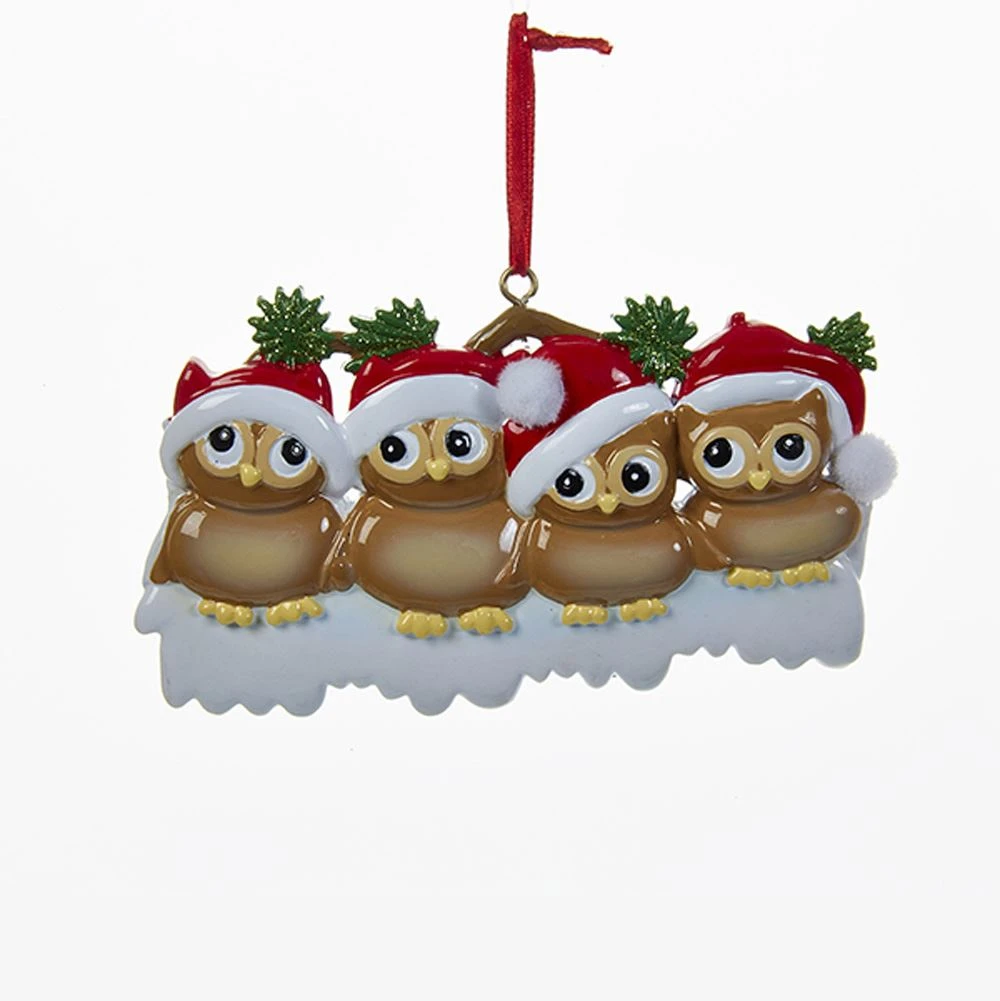 Kurt Adler Adorable Owl Family Ornament - Family Of 4 4 Kurt Adler Adorable Owl Family Ornament - Family Of 4 - Image 4