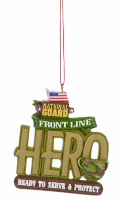 National Guard Hero Ornament - Front Line