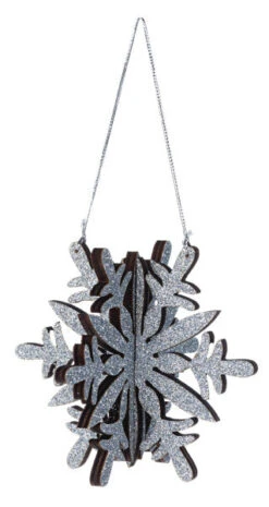 Wooden Snowflake Ornament - 10 Wooden Snowflake Ornament - -Country Christmas Loft Shop nahgq6ftsuydc1jg4jua