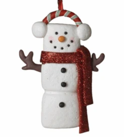 Toasty Warm Snowman Ornament - -Country Christmas Loft Shop natdvbanlwc8kgkx1kdv