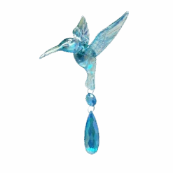 Kurt Adler Acrylic Iridescent Hummingbird Ornament - -Country Christmas Loft Shop naxokijkqg30foohmcbp
