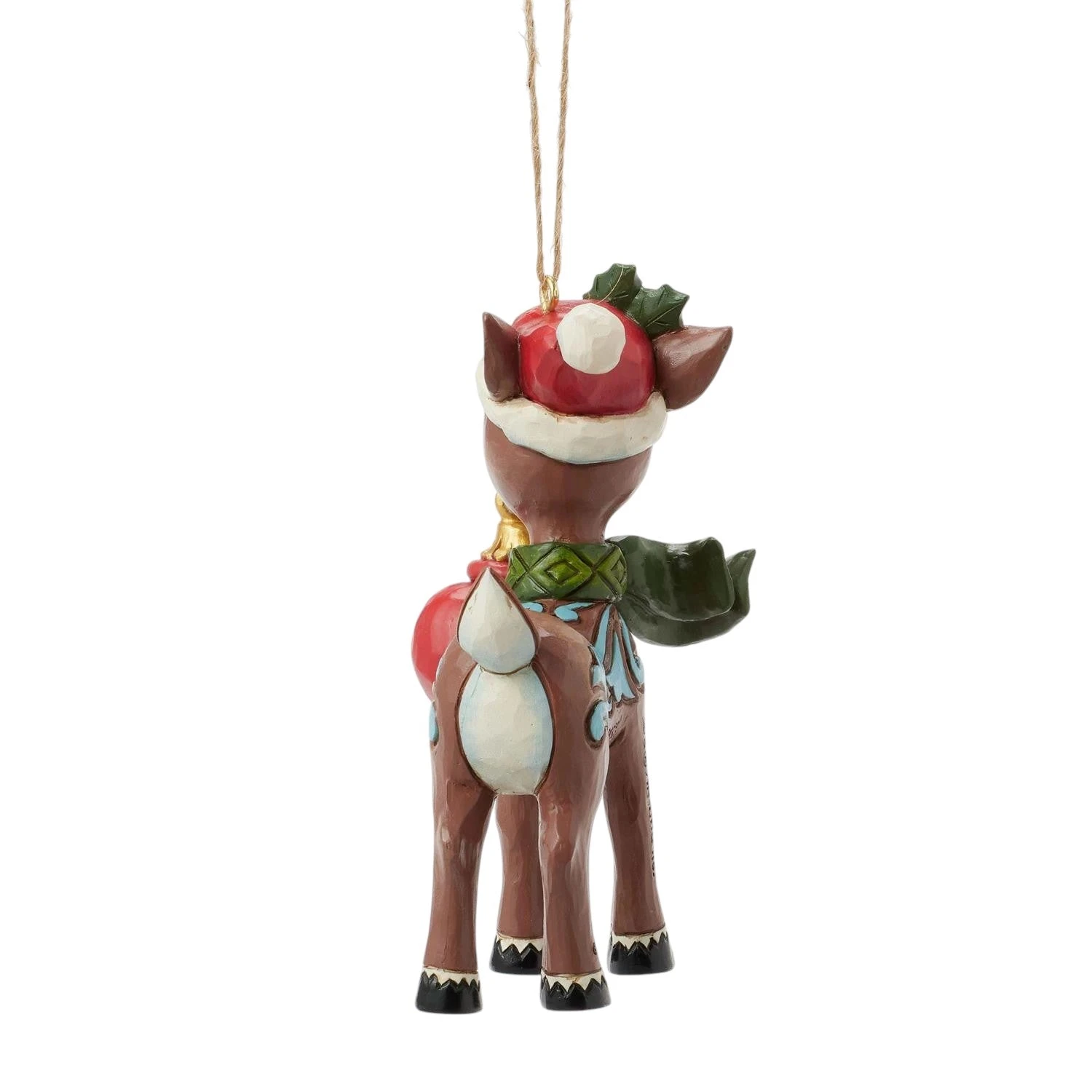 Rudolph With Oversized Ornament - Dated 2025 3 Rudolph With Oversized Ornament - Dated 2025 - Image 3