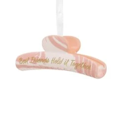 Hallmark Friends Hold It Together Hair Clip Ornament