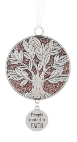 Tree Of Life Ornament - Deeply Rooted In Faith