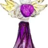 Kurt Adler Crystal Birthstone Angel Ornament - February