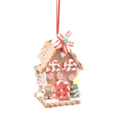 Roman Gingerbread House Ornament