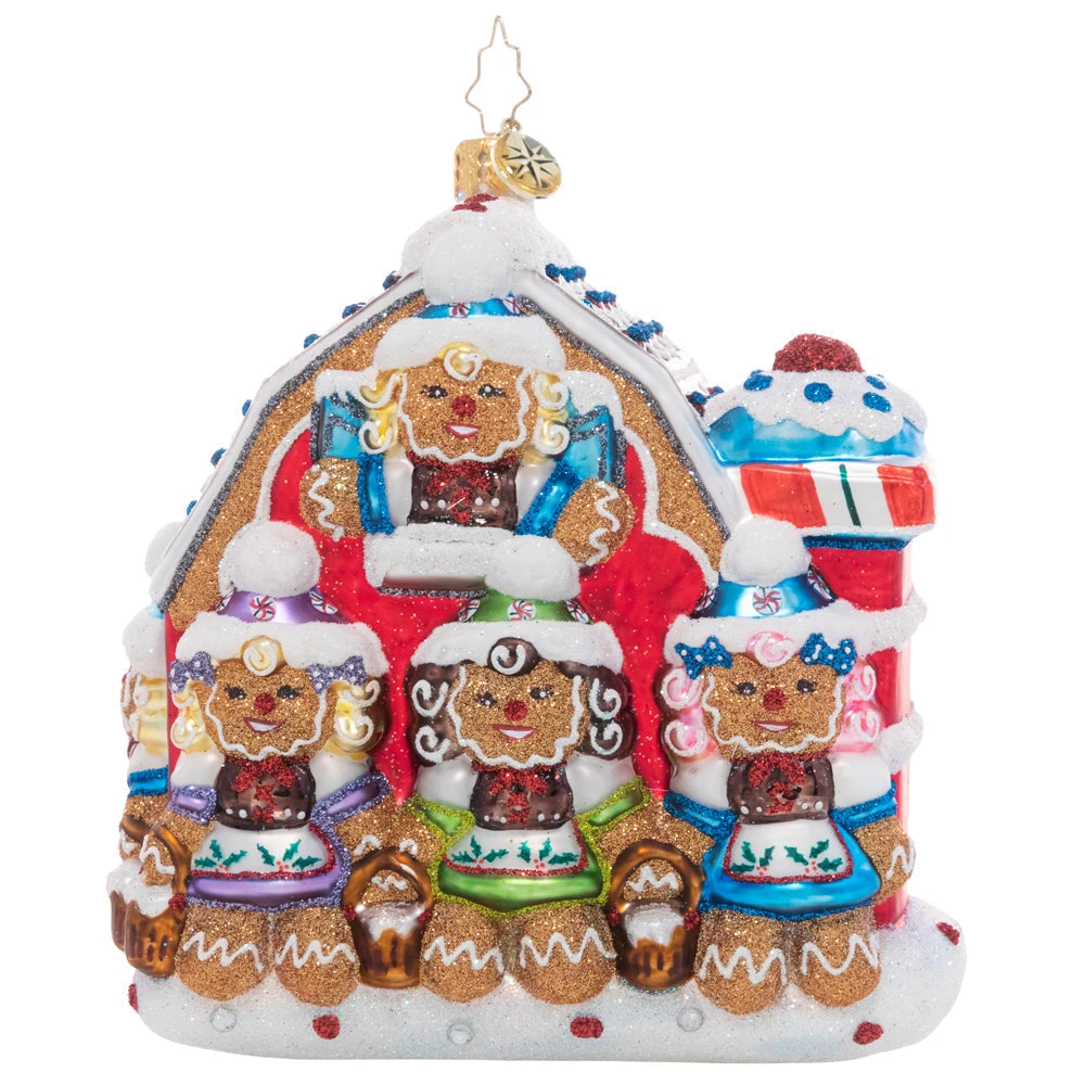 Merry Milk Maids Glass Ornament 3 Merry Milk Maids Glass Ornament - Image 3