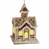 Lighted Gingerbread House Ornament - Cupola