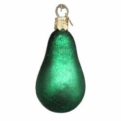 Avocado Glass Ornament -Country Christmas Loft Shop ohuxgmdeskx3kg71lnxp