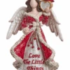 Kurt Adler Birch Berries Faceless Angel Ornament - Love The Little Things