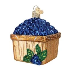 Old World Christmas Basket Of Blueberries Glass Ornament -Country Christmas Loft Shop paqxpbxsmn2zrxsrdxtg