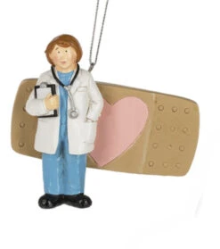 Doctor With Chart Ornament - Male -Country Christmas Loft Shop pcre5r1ol9y6p4f1clwa
