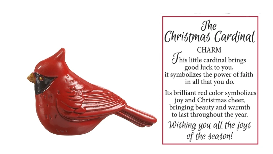 Christmas Cardinal Charm 1 Christmas Cardinal Charm