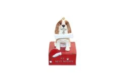 Cavalier King Charles With Bone Ornament