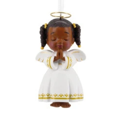 Hallmark Mahogany Angel Ornament