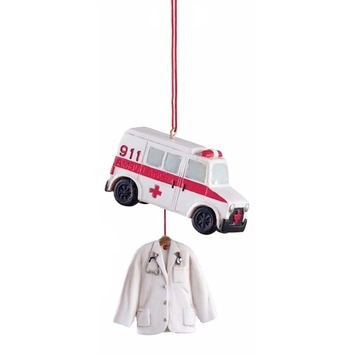 Profession Dangle Ornament - Rescue 1 Profession Dangle Ornament - Rescue