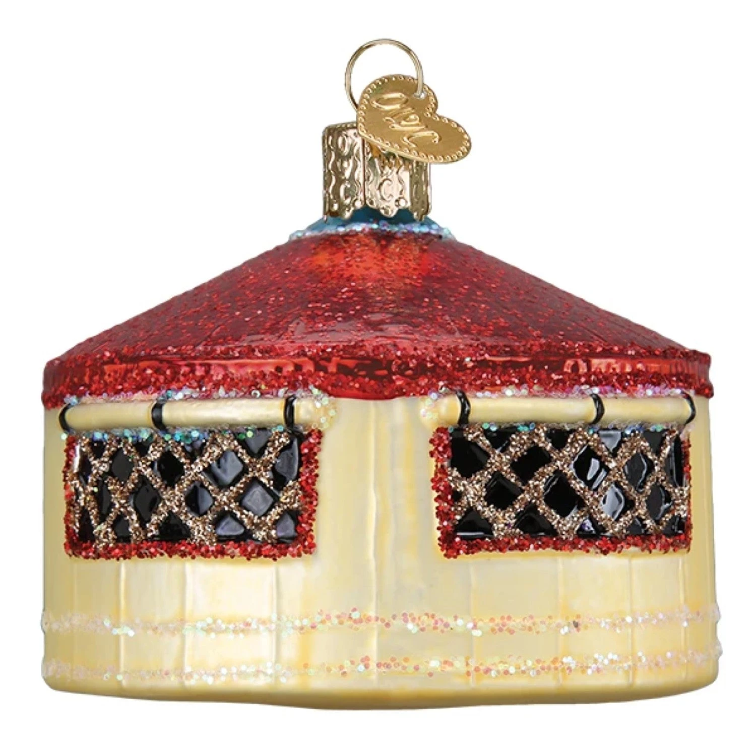Yurt Glass Ornament 3 Yurt Glass Ornament - Image 3