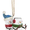 S'mores On Toboggan Ornament