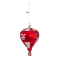 Kurt Adler Coca-Cola Glass Hot Air Balloon Ornament -Country Christmas Loft Shop pxcipnl3lj4f2hsrllrv