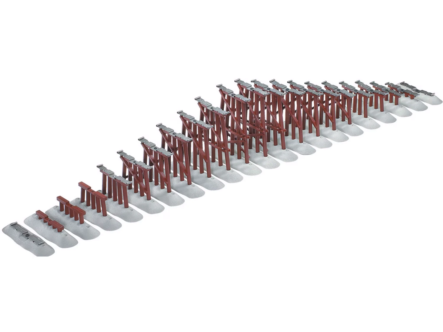 Lionel O-Gauge FasTrack Graduated Trestle 1 Lionel O-Gauge FasTrack Graduated Trestle