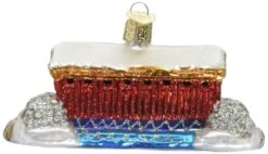 Old World Christmas Covered Bridge Glass Blown Ornament -Country Christmas Loft Shop q2rkgx8rhhnxbexbya5s 6fbaba74 b075 4f2e a4cb 0c757365e4cc