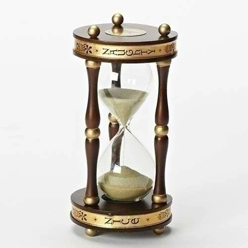 Roman Naughty/Nice Sand Timer - 8.25" 2 Roman Naughty/Nice Sand Timer - 8.25" - Image 2