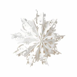 Paper Snowflake Ornament - 25 Inch