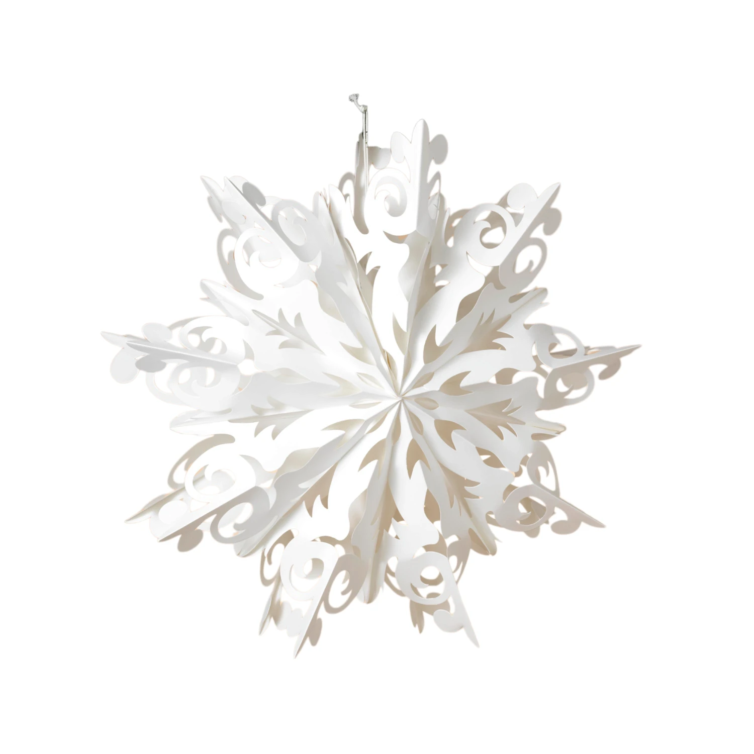 Paper Snowflake Ornament - 25 Inch 1 Paper Snowflake Ornament - 25 Inch