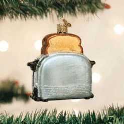Retro Toaster Glass Ornament -Country Christmas Loft Shop qlulcsxbd6jukew1u0gy