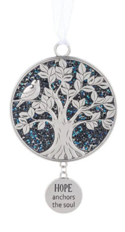 Tree Of Life Ornament - Hope Anchors The Soul