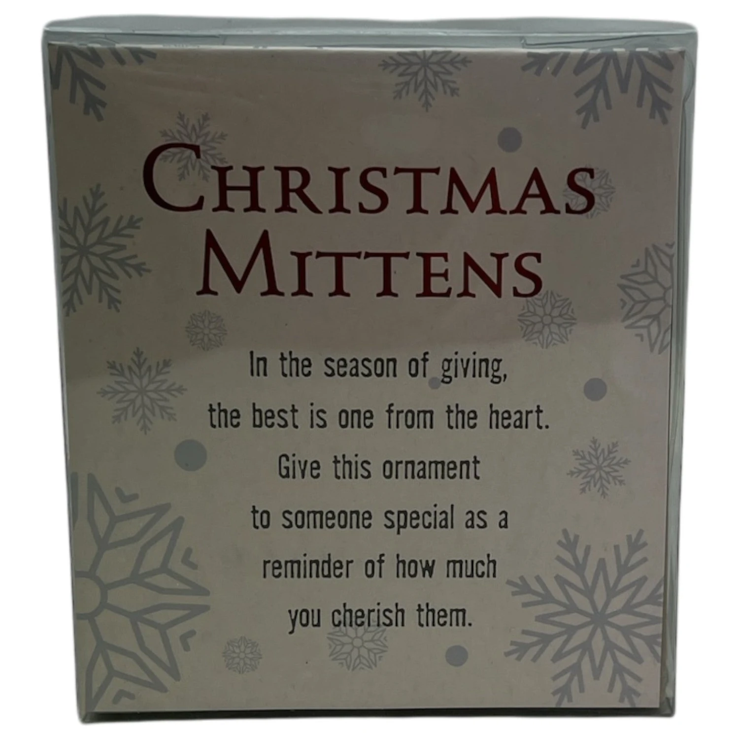 Roman Christmas Mittens With Heart Ornament 2 Roman Christmas Mittens With Heart Ornament - Image 2