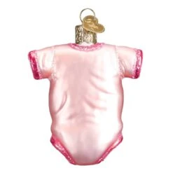 Old World Christmas Pink Baby Onesie -Country Christmas Loft Shop qv0wgnqke1mabqs0mtzw