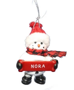 Cozy Snowman Ornament (Letters G - R) - -Country Christmas Loft Shop qvpmntm6yxvhkhvo6jki