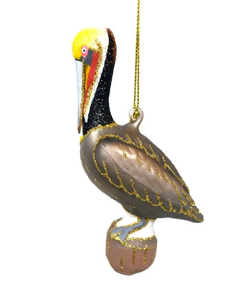 Brown Pelican Ornament 1 Brown Pelican Ornament